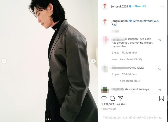 Lee Jong Suk bỗng dưng bị kéo vào bê bối của Trịnh Sảng, có khi nào vì đăng ảnh mặc đồ Prada? ảnh 4