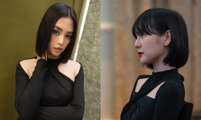 Hoa hậu Tiểu Vy cắt tóc ngắn, diện chiếc váy “quen quen” khiến netizen lại rộ lên so sánh ảnh 4