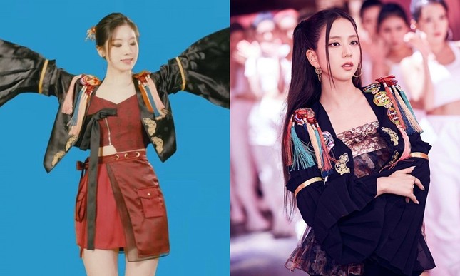 Cứ ngỡ Dahyun (TWICE) đụng hàng hanbok với Jisoo (BLACKPINK) nhưng sự thực ê chề hơn nhiều ảnh 1