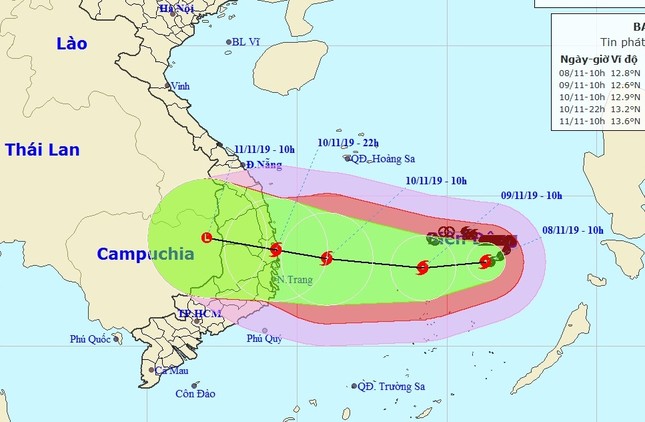 Bão số 6 giật cấp 14-15: Chủ động cấm biển, cho học sinh nghỉ học ảnh 1