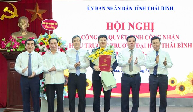 Trường ĐH Thái Bình có tân hiệu trưởng ảnh 1