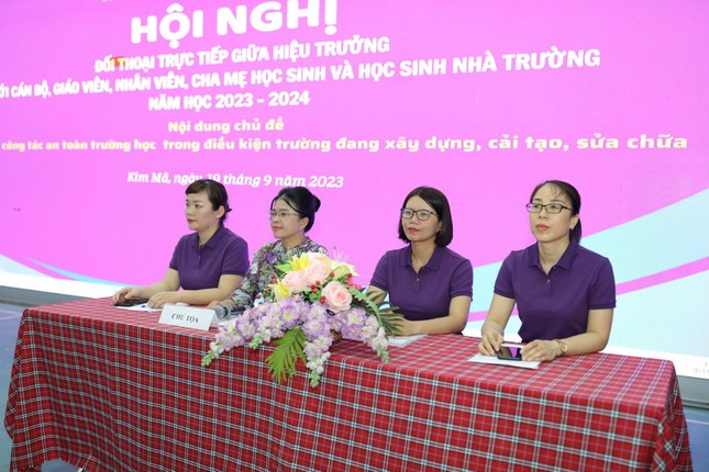 Nâng cao chất lượng đối thoại tại các cơ sở giáo dục của quận Ba Đình ảnh 1