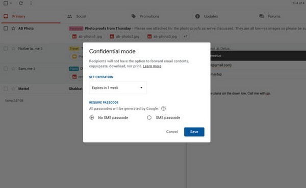 Gmail sẽ có thêm chức năng “email tự hủy” ảnh 1