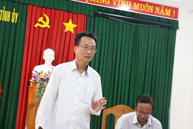 Bình Thuận thông tin vụ người quá khích đập phá công sở ảnh 1