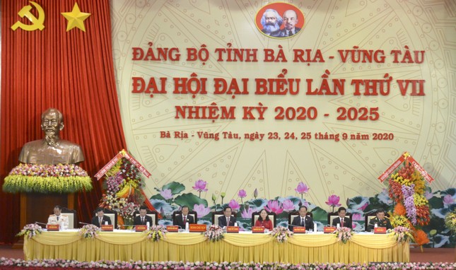 Bí thư Trung ương Đảng Nguyễn Hòa Bình dự Đại hội Đảng bộ Bà Rịa -Vũng Tàu ảnh 3