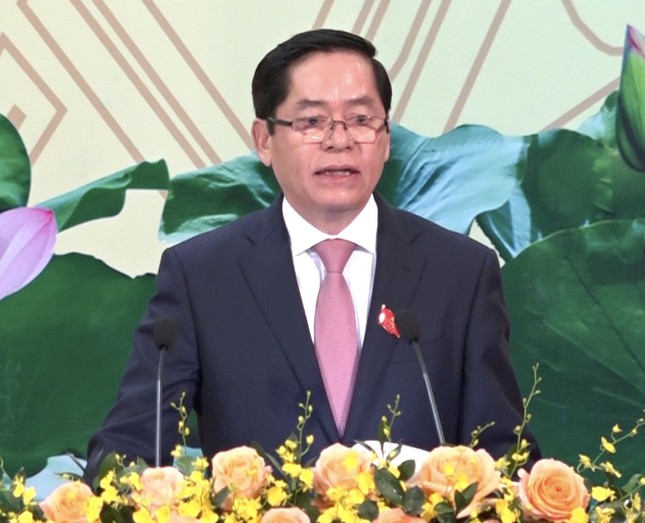Bí thư Trung ương Đảng Nguyễn Hòa Bình dự Đại hội Đảng bộ Bà Rịa -Vũng Tàu ảnh 1