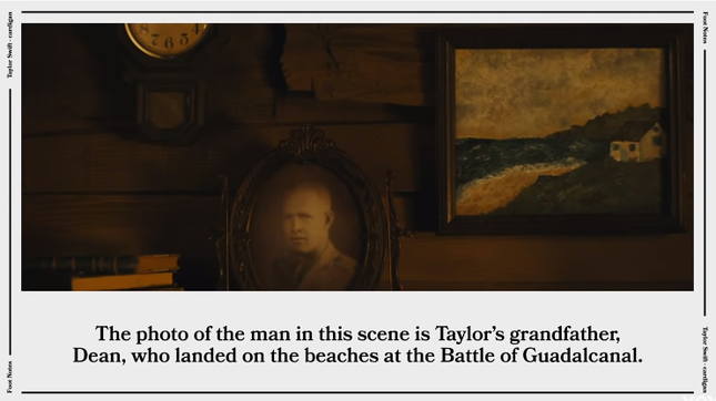 Sợ fan không tìm ra hết “hint”, Taylor Swift đăng hẳn một clip giải thích về MV “cardigan“ ảnh 1