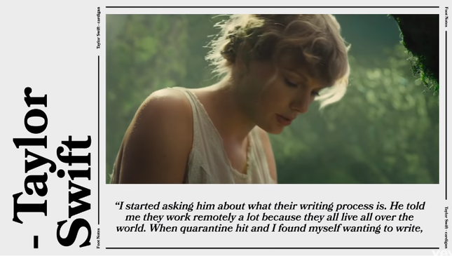 Sợ fan không tìm ra hết “hint”, Taylor Swift đăng hẳn một clip giải thích về MV “cardigan“ ảnh 4