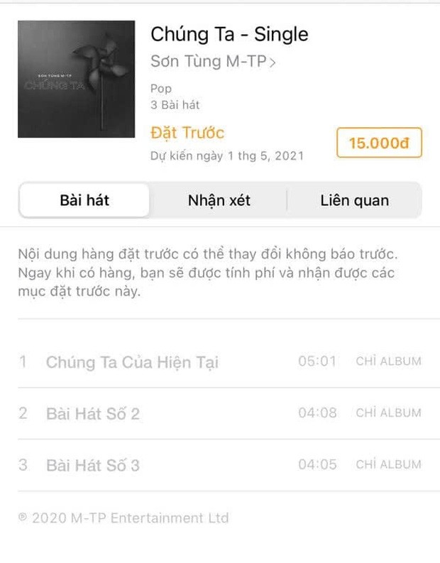 BLACKPINK 8 bài vẫn còn dài, album sắp ra mắt của “sếp” Sơn Tùng chỉ vỏn vẹn 3 bài hát ảnh 3