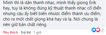 Erik thành chủ đề tranh cãi trước ngày ra MV mới: Kẻ chê kĩ năng, người hết lòng bênh vực ảnh 5