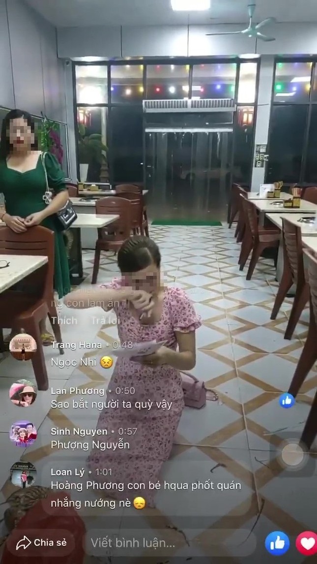 Nạn nhân bị chủ quán tại Bắc Ninh bắt quỳ gối chính thức lên tiếng ảnh 1