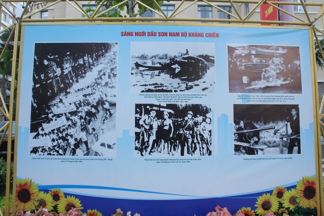 Triển lãm tư liệu quý kỷ niệm 75 năm ngày Nam Bộ kháng chiến ảnh 2