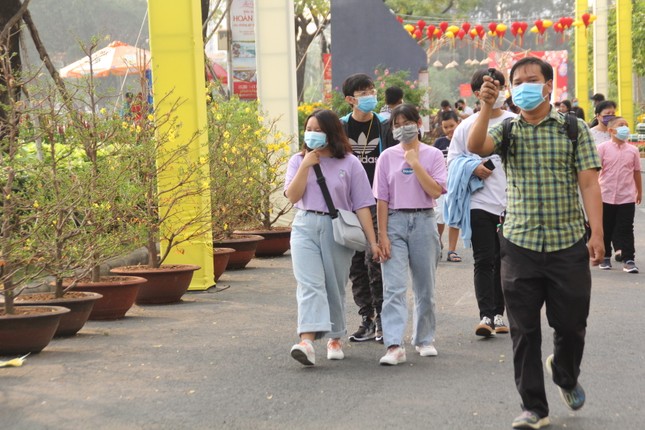 Hội hoa xuân Phú Mỹ Hưng mang cảnh trí các nước lân cận để chia sẻ với du khách không về nước dịp Tết ảnh 6