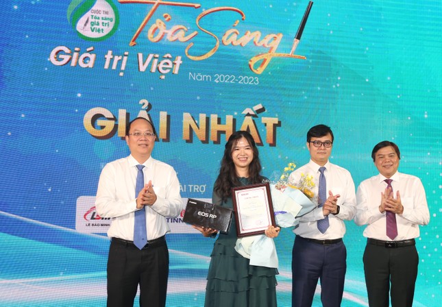 Bí thư thứ nhất T.Ư Đoàn Bùi Quang Huy phát động cuộc thi Tỏa sáng giá trị Việt ảnh 1