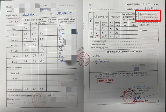 Nghỉ học quá quy định, một học viên tại TPHCM bị hủy kết quả tốt nghiệp THPT ảnh 1