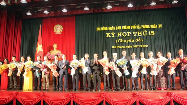 Miễn nhiệm 3 Phó chủ tịch UBND TP Hải Phòng ảnh 1