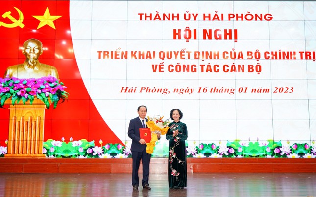 Ông Lê Tiến Châu giữ chức Bí thư Thành ủy Hải Phòng ảnh 1