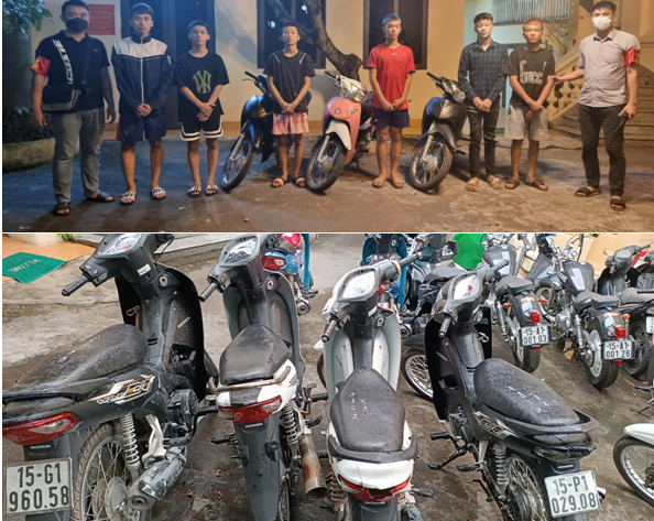 Băng nhóm tuổi teen vác dao kiếm, chai thủy tinh đi khắp phố gây sự ảnh 1