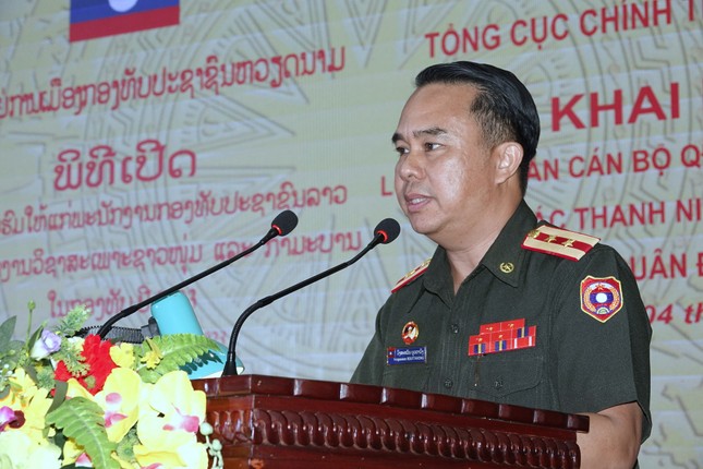Bổ trợ kỹ năng cho cán bộ Thanh niên và Công đoàn Quân đội nhân dân Lào ảnh 3
