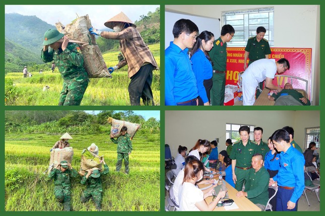 344 tổ ‘Tay kéo Biên phòng’ cắt tóc miễn phí cho học sinh và nhân dân ảnh 1