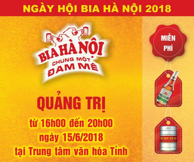 'Cháy vé' vào cổng Ngày hội Bia Hà Nội tại Quảng Trị ảnh 1