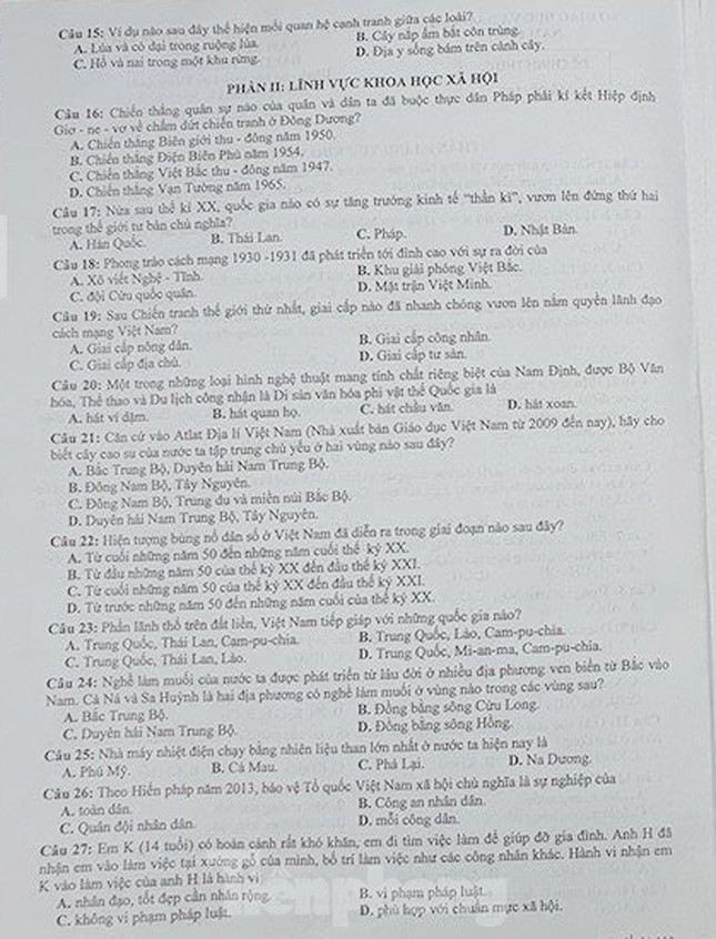 Kết thúc thi lớp 10 công lập tại 'đất học': Bao giờ sẽ công bố điểm? ảnh 2