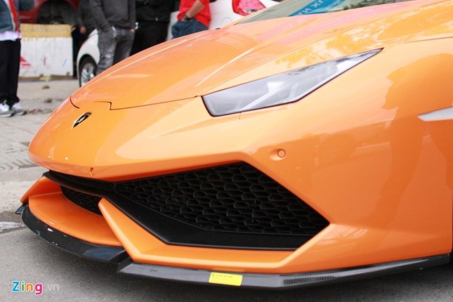 Lamborghini Huracan màu độc của đại gia Đà Nẵng ảnh 2