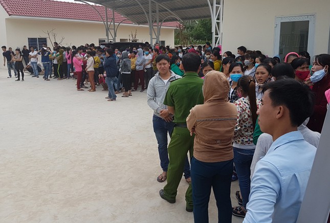 Quảng Nam: Hơn 500 công nhân may đình công ảnh 1