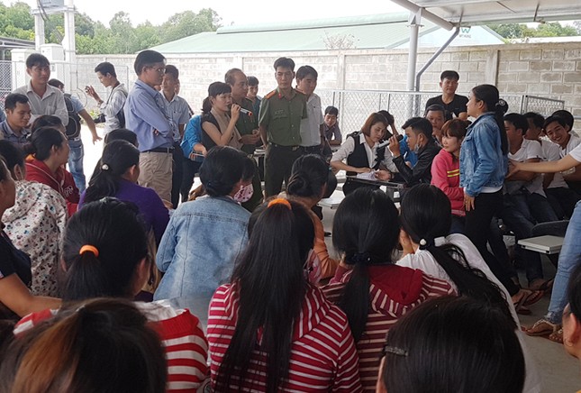 Quảng Nam: Hơn 500 công nhân may đình công ảnh 4