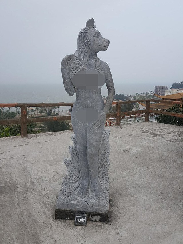 Tượng 12 con giáp khỏa thân ở khu du lịch Hải Phòng gây tranh cãi ảnh 7