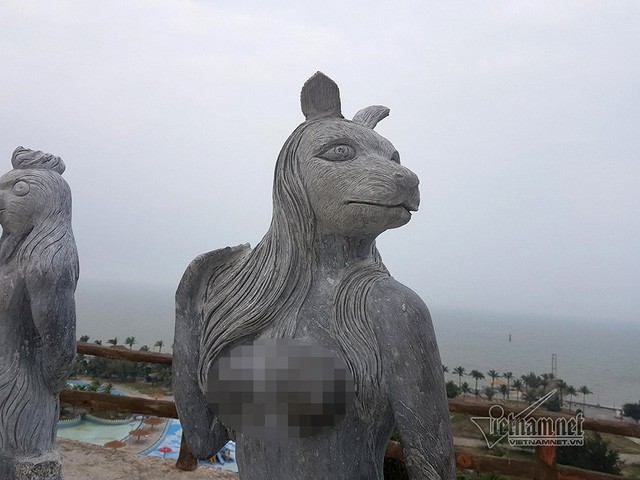 Tượng 12 con giáp khỏa thân ở khu du lịch Hải Phòng gây tranh cãi ảnh 15