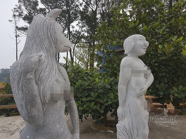 Tượng 12 con giáp khỏa thân ở khu du lịch Hải Phòng gây tranh cãi ảnh 14