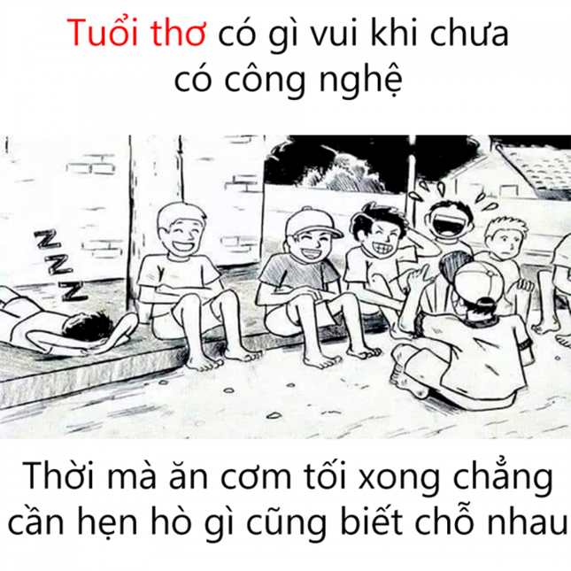 Nhớ một thời ăn cơm tối xong chẳng cần hẹn hò gì vẫn biết chỗ nhau ảnh 5