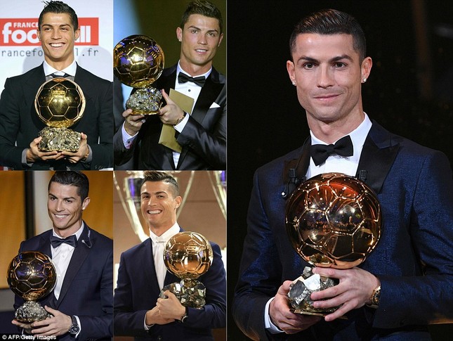 Ronaldo lần thứ năm đoạt Quả bóng Vàng ảnh 2