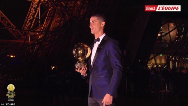 Ronaldo lần thứ năm đoạt Quả bóng Vàng ảnh 3