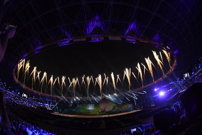 Lễ khai mạc ASIAD 2018: Lung linh đầy sắc màu ảnh 3