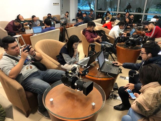Các nhà vô địch SEA Games về đến Hà Nội ảnh 51
