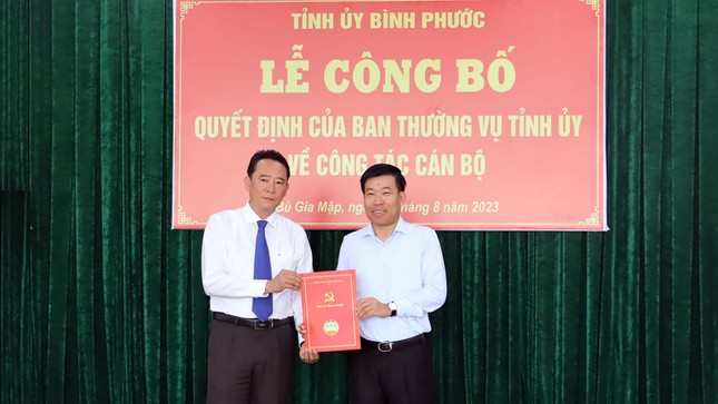 Nhân sự mới ở Hòa Bình, Khánh Hòa và Bình Phước ảnh 2