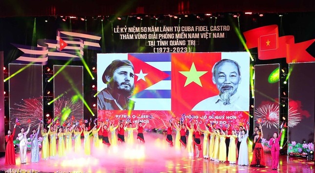Lễ kỷ niệm 50 năm Chủ tịch Fidel Castro thăm vùng giải phóng miền Nam Việt Nam ảnh 5