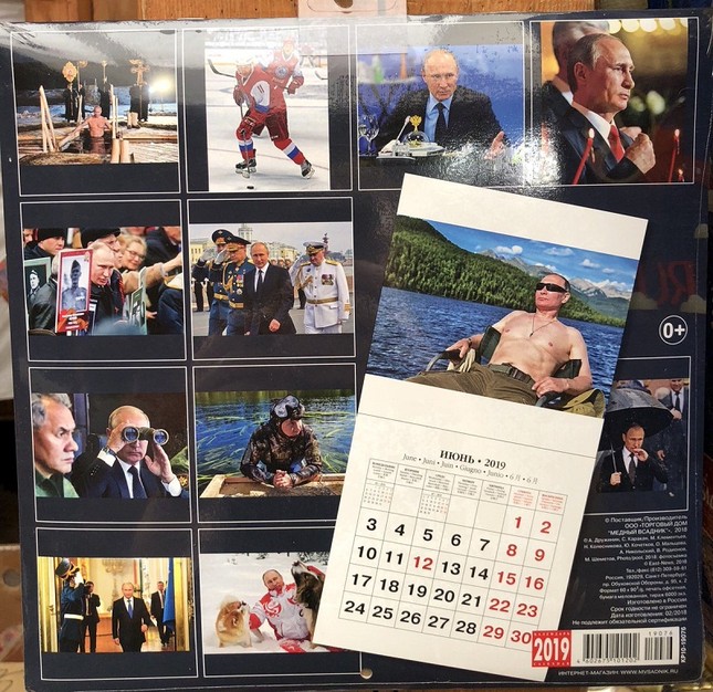 Ông Putin thành 'hiện tượng ảnh lịch' ở Nhật Bản ảnh 1