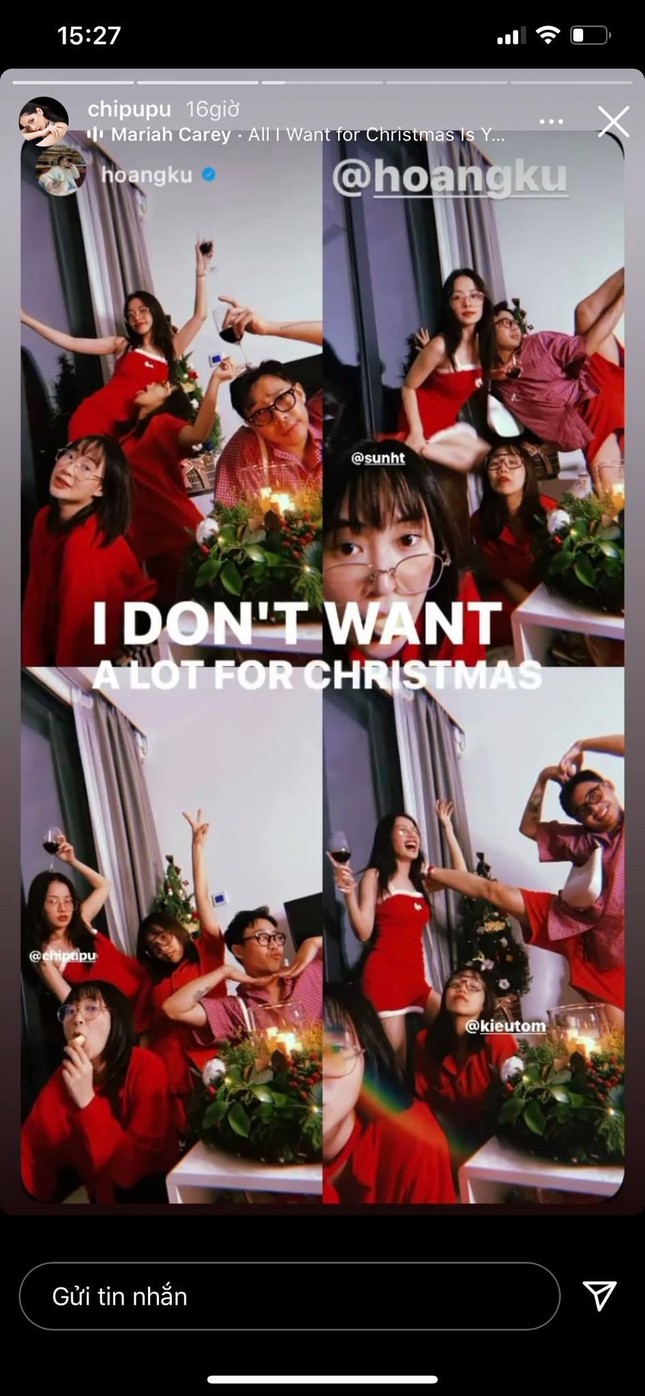 Chi Pu hóa ‘bà già Noel’ gợi cảm, nhảy sexy đón Giáng sinh ảnh 3
