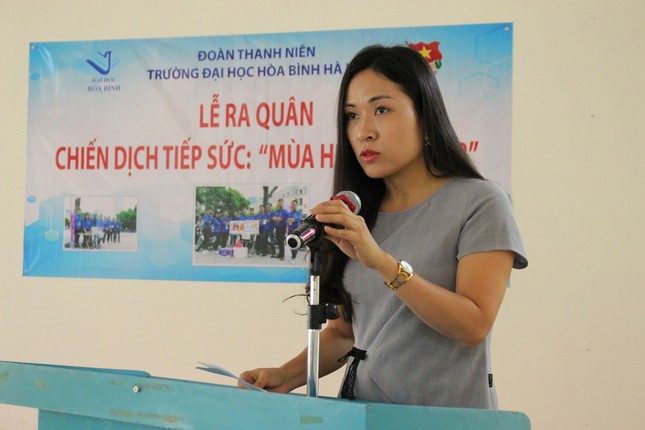 Trải nghiệm bốn ngày "Mùa Hè xanh" cùng sinh viên ĐH Hòa Bình Hà Nội ảnh 1