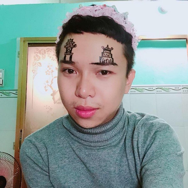 Dân mạng cười vỡ bụng với chàng trai "ký hoạ" lên... chân mày của chính mình ảnh 3