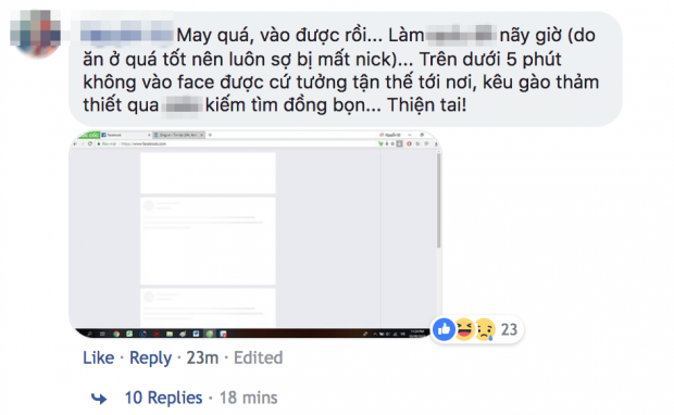 Thế giới nói gì trong 30 phút "hỗn loạn" vì Facebook bốc hơi? ảnh 6