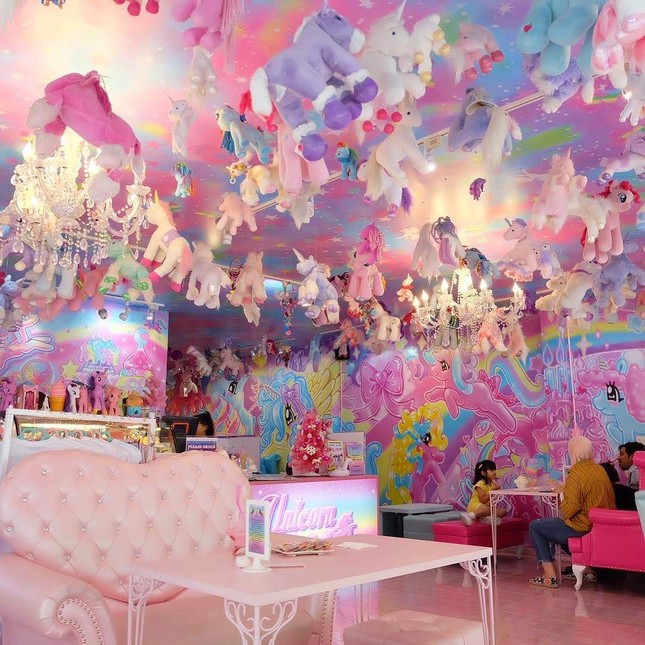 Bên trong quán cà phê Unicorn tại Thái Lan khiến bạn “tan chảy” ngay lập tức ảnh 6
