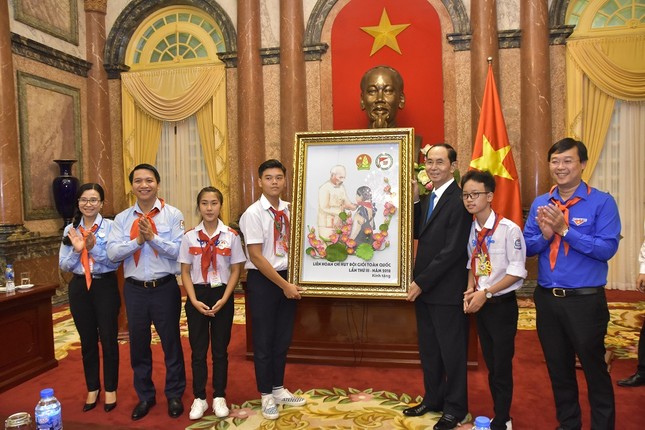 Liên hoan Chỉ huy Đội giỏi toàn quốc 2018: Cuộc “hội ngộ” của 200 “thủ lĩnh nhí” tài năng ảnh 5