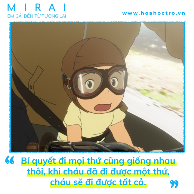 "Mirai: Em gái đến từ tương lai": Hành trình học yêu thương và cùng nhau trưởng thành ảnh 4