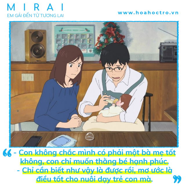"Mirai: Em gái đến từ tương lai": Hành trình học yêu thương và cùng nhau trưởng thành ảnh 6