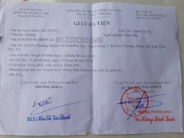 Phú Thọ: 42 người cùng xã “bỗng dưng” có HIV, nạn nhân có cả bé gái 18 tháng tuổi ảnh 4