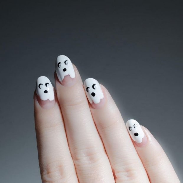 Mẫu nail siêu độc đáo "bao hot" nhất tháng cô hồn ảnh 11